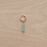 Elyn Earring - Aqua Green - Per unit