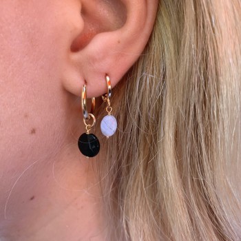 Nicole Earring - Lavender - Per unit