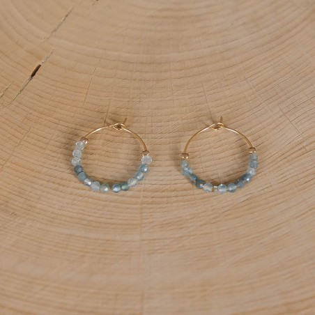 Boucles d'oreilles Muriel - Bleu