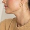 Boucles d'oreilles Salma - Blanc