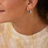 Boucle d'oreille Noalie - Turquoise - À l'unité