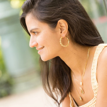 Boucles d'oreilles Cléophée