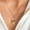 Poppy Necklace - Gold Plated - Small Model