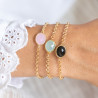 Bracelet Amarine - Rose pâle