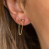 Zénaïde Earring - Gold plated - Per unit