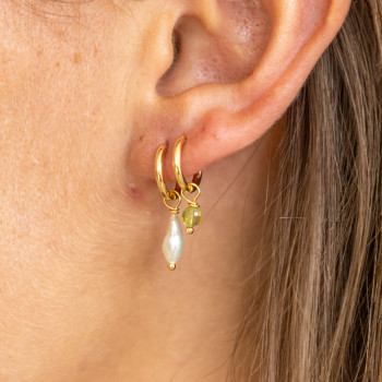 Tiana Earring - Olive - Per unit