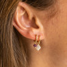 Tiana Earring - Purple - Per unit