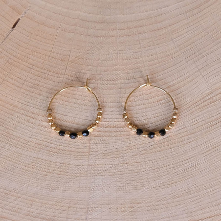 Mélodie Earrings - Black