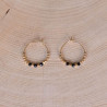 Mélodie Earrings - Black