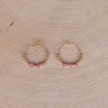 Mélodie Earrings - Pink