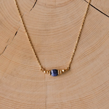 Anne Necklace - Navy