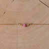 Bracelet Anne - Framboise