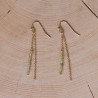 Antoine Earrings - Olive