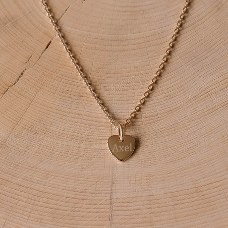 Collier Appoline - Personnalisable - 1 médaille