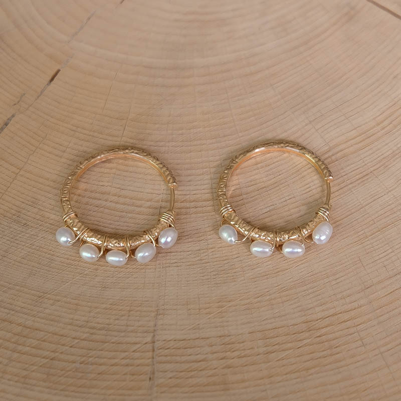 Boucles d'oreilles Marina - Grand modèle