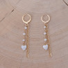 Boucles d'oreilles Damas