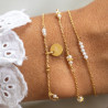 Bracelet Samuel - Blanc - Personnalisable