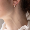 Zoé Earring - Ice White - Per unit